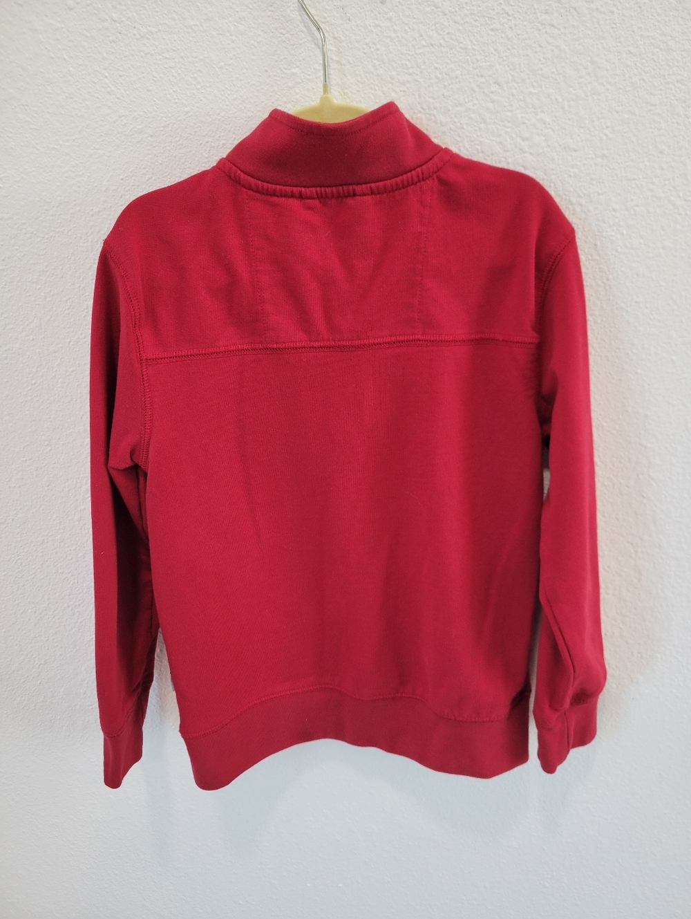 Tommy Bahama Boys Size 6 Red Quarter Zip Pullover Preppy Casual - Picture 6 of 6